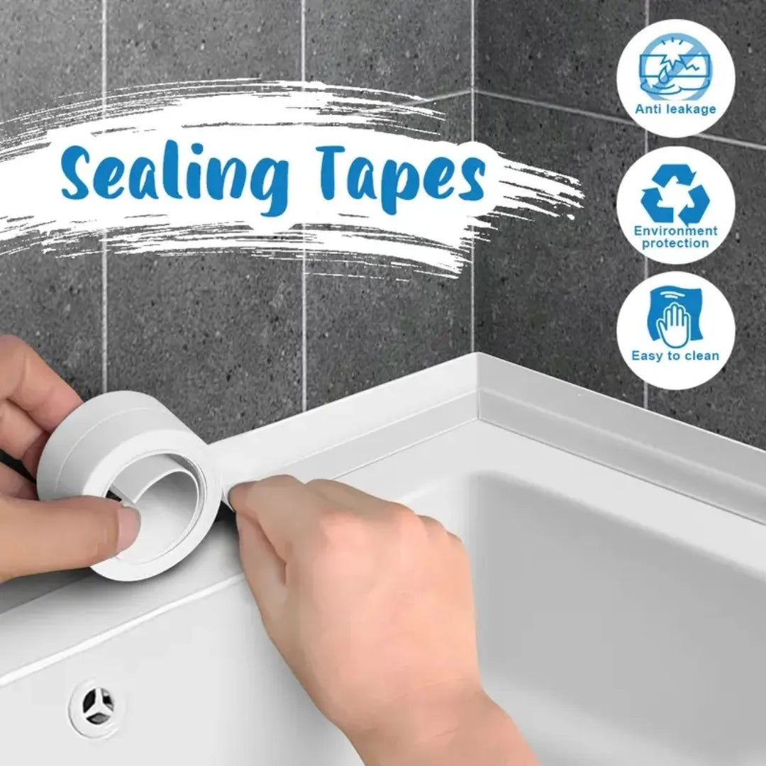 Black Bondage Tape — Self-Adhesive 3-Roll Set