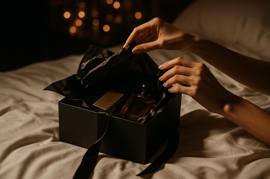 The Gift: How to Give Desire Wrapped in Black Satin