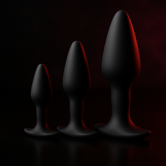 Prostate Massager & Butt Plug Set - prostate massager by Dark Fantasy
