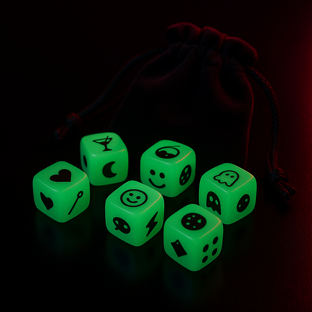 Erotic Dice Set - couples intimacy game by Dark Fantasy