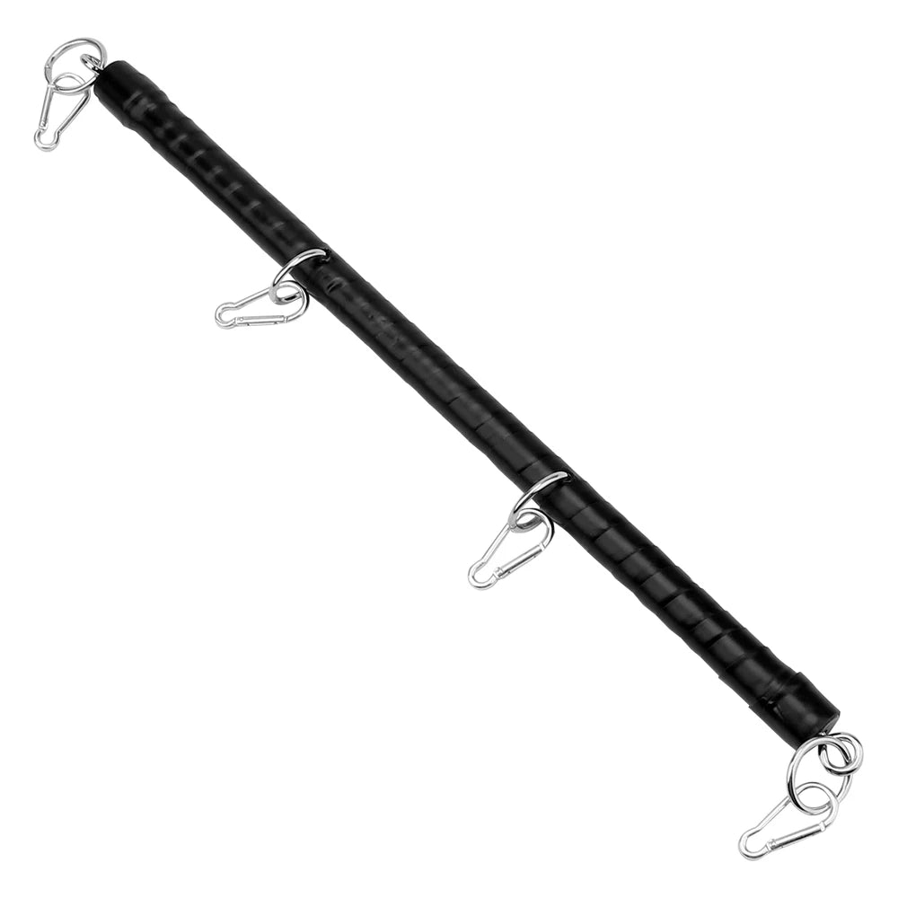 Adjustable Metal Spreader Bar — 18"–36" with Cuffs