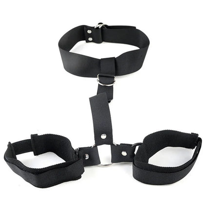 Adjustable Metal Spreader Bar — 18"–36" with Cuffs