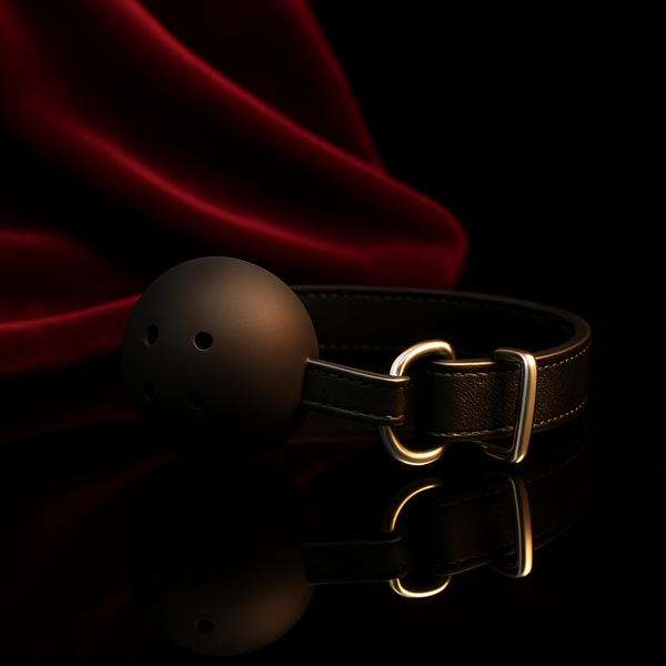 Adjustable Silicone Ball Gag — Quick Release