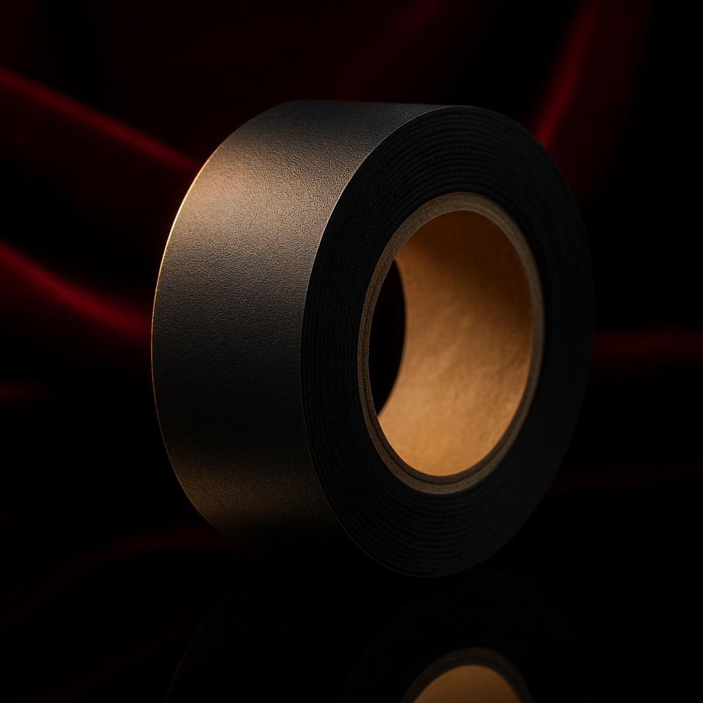 Black Self-Adhesive Tape Set — Dark Fantasy