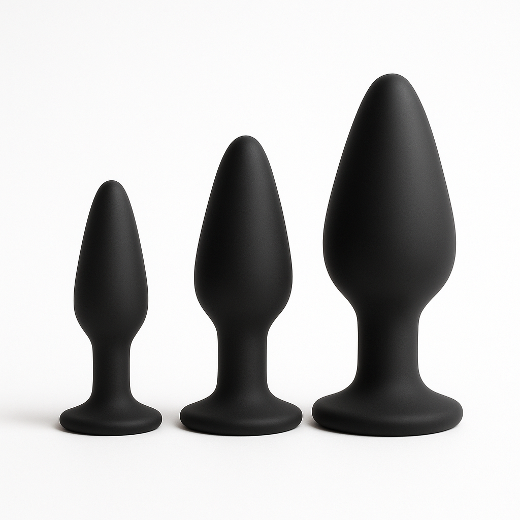 Prostate Massager & Butt Plug Set - detail view