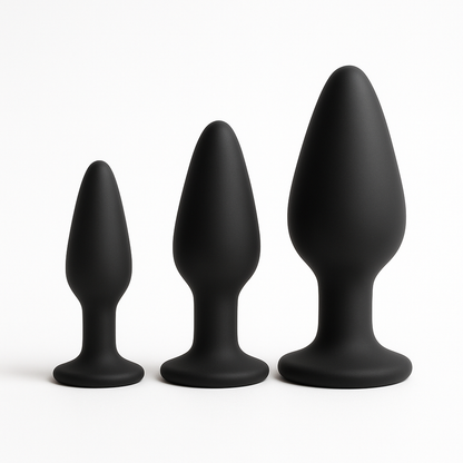 Prostate Massager & Butt Plug Set - detail view