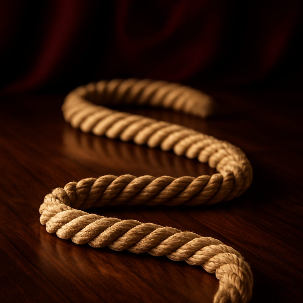 Japanese Jute Shibari Rope — Dark Fantasy