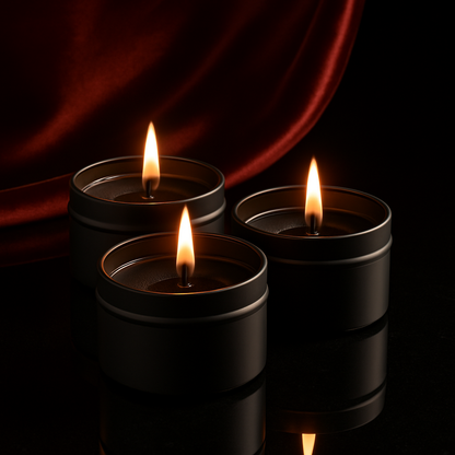 Massage Candles 3-Pack — Dark Fantasy
