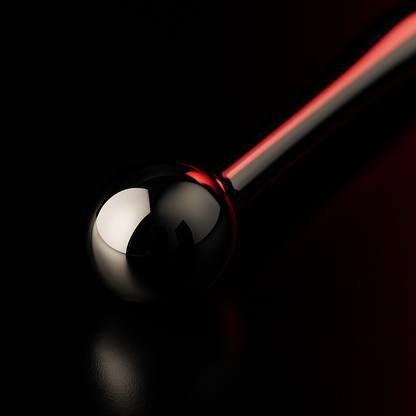 Temperature Play Metal Wand - front view