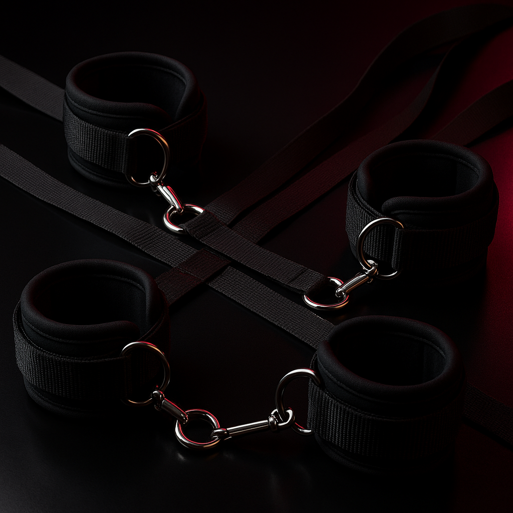 Under-Bed Restraint System - premium bondage by Dark Fantasy