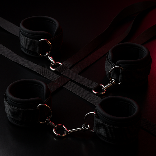 Under-Bed Restraint System - premium bondage by Dark Fantasy