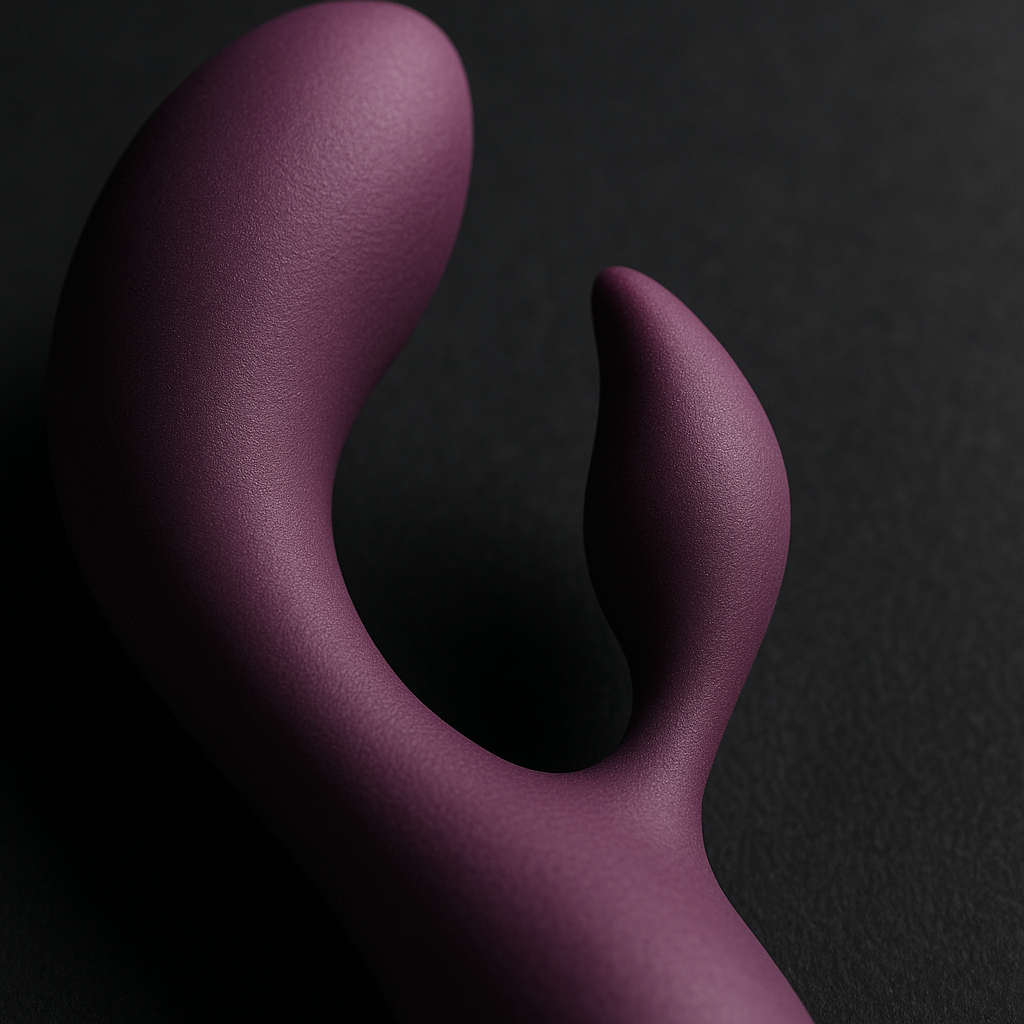 App-Controlled Rabbit Vibrator - front view