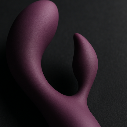 App-Controlled Rabbit Vibrator - front view